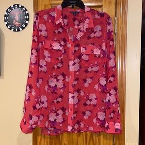 American Eagle Long Sleeve Button Down Shirt